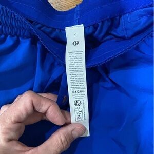 Lululemon Royal Blue Activewear Shorts